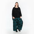 AKH Fashion 8069 Pantalon, Pétrole-Noir