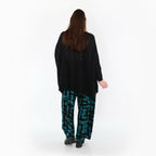 AKH Fashion 8069 Pantalon, Pétrole-Noir
