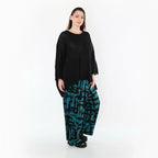 AKH Fashion 8069 Pantalon, Pétrole-Noir