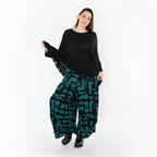 AKH Fashion 8069 Pantalon, Pétrole-Noir