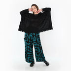 AKH Fashion 8069 Pantalon, Pétrole-Noir