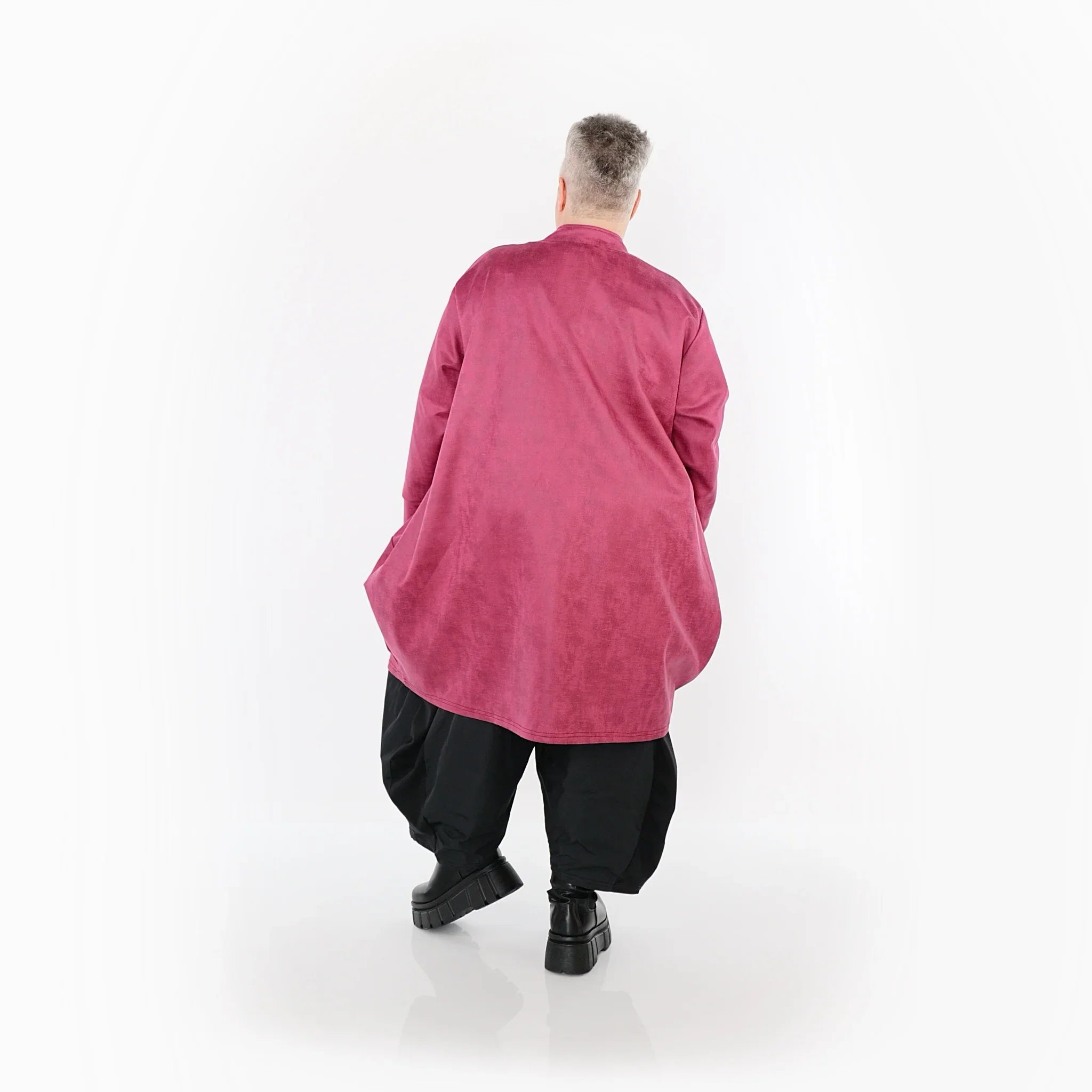 AKH Fashion 7094 Veste Fuchsia