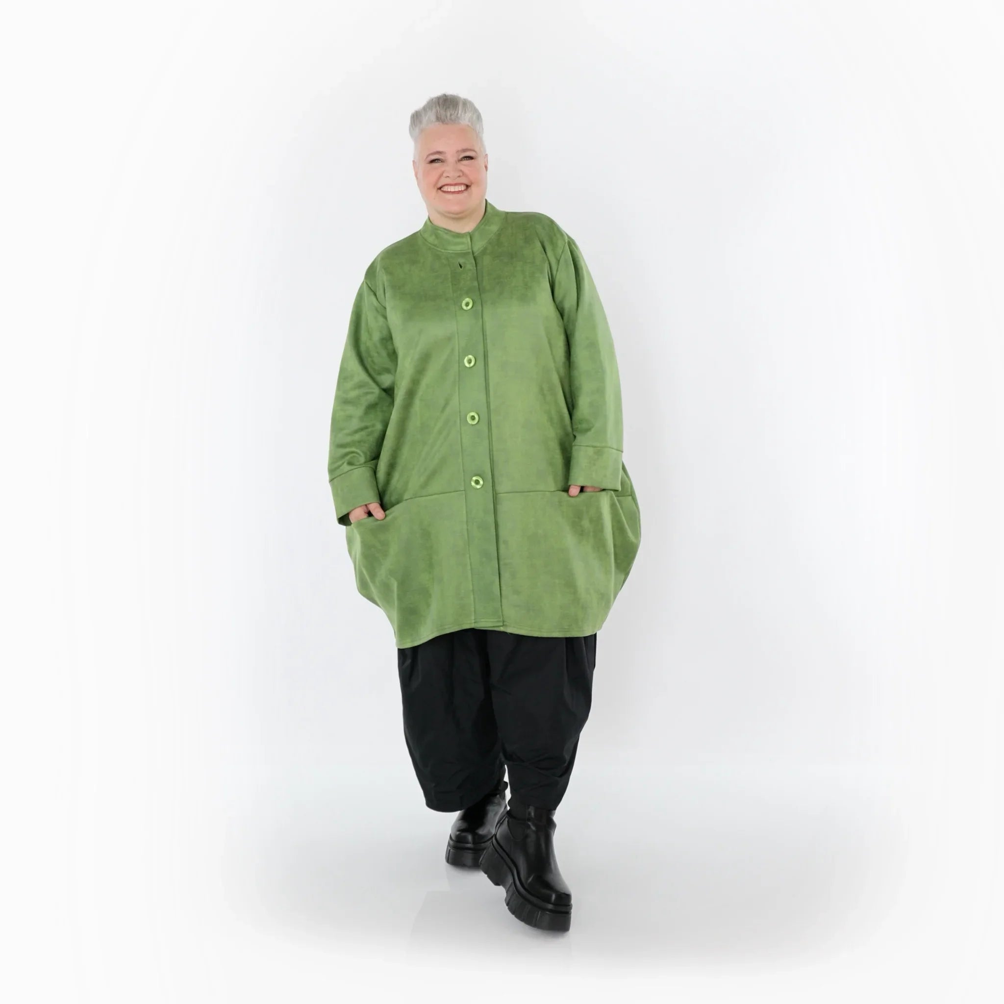 Veste AKH Fashion 7094, verte