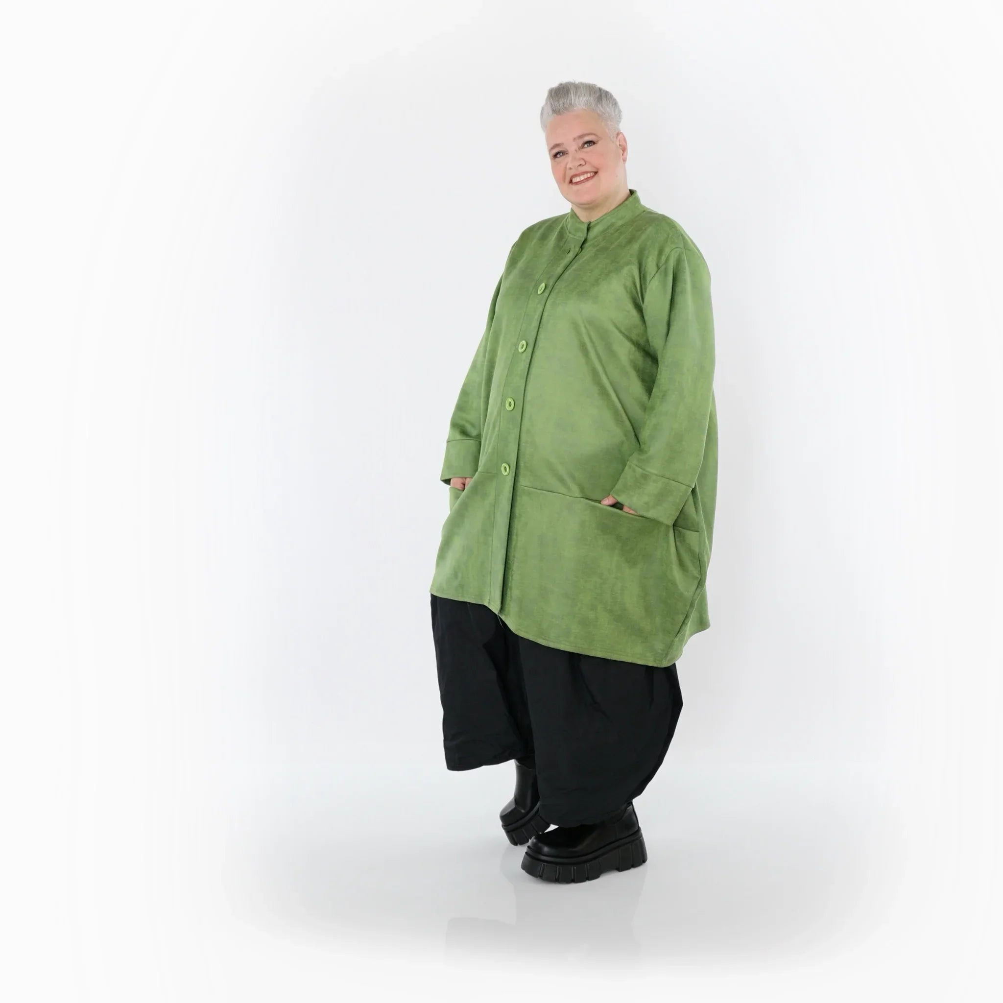 Veste AKH Fashion 7094, verte