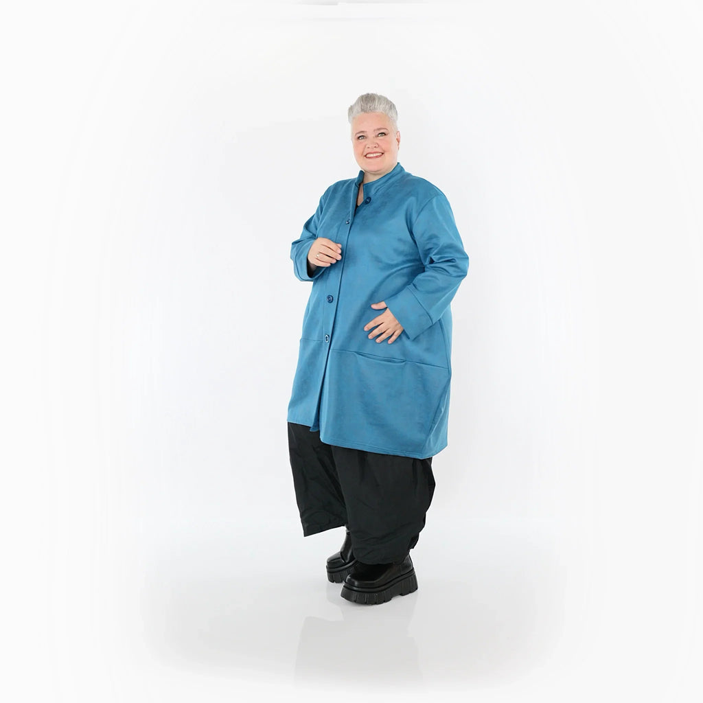 AKH Fashion 7094 Veste, Pétrole