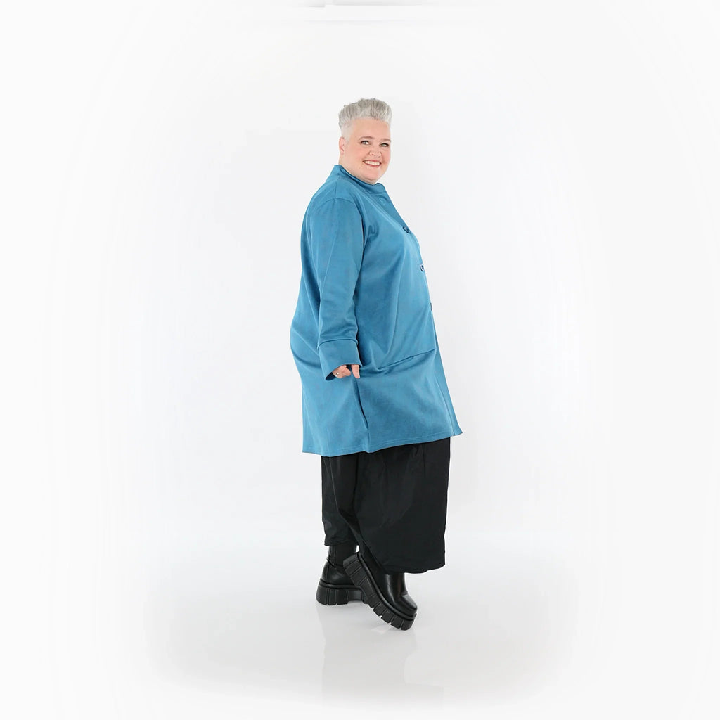 AKH Fashion 7094 Veste, Pétrole