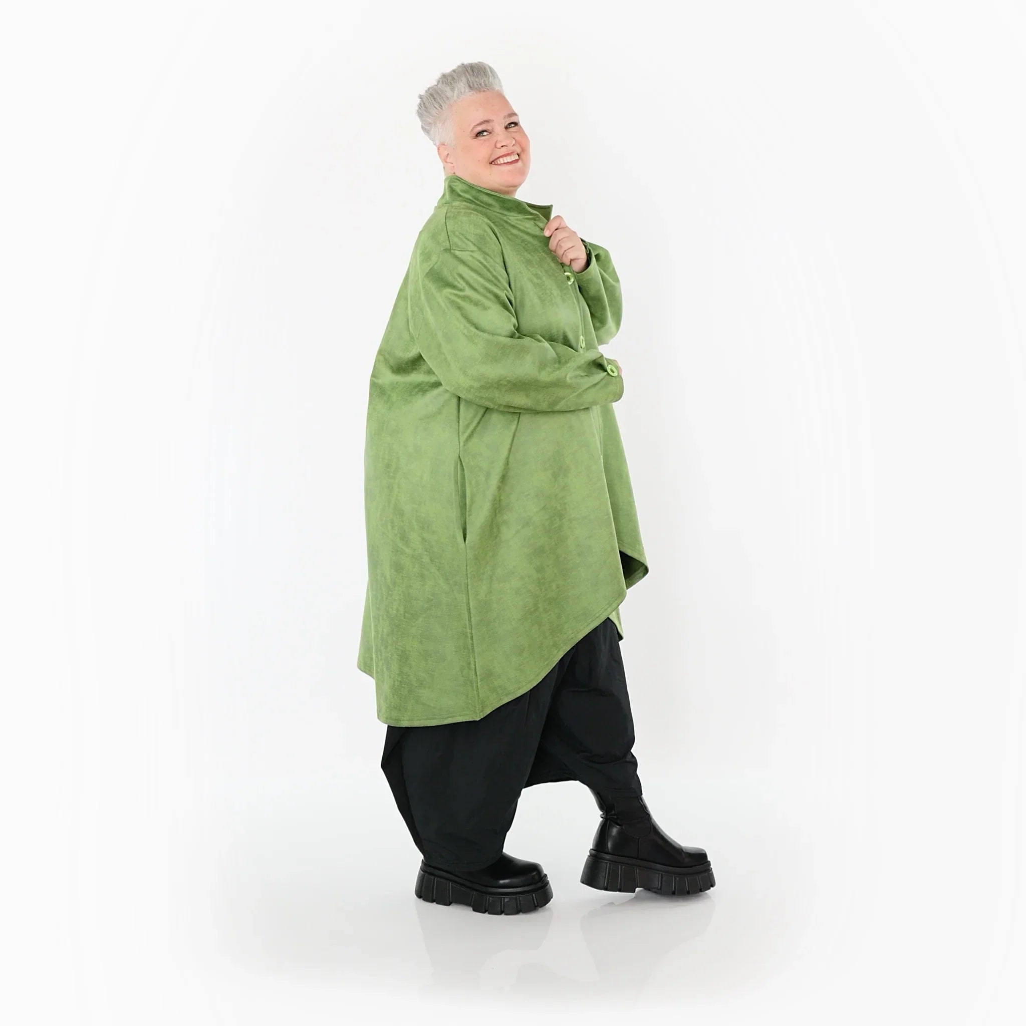 Veste AKH Fashion 7119, verte