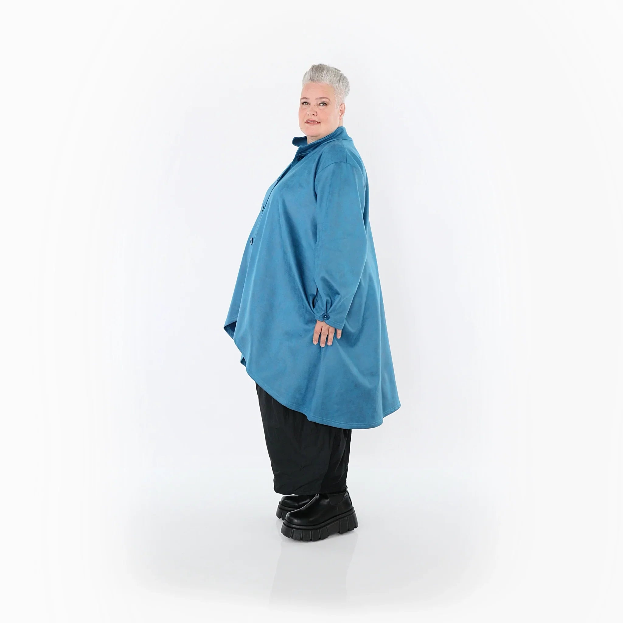 AKH Fashion 7119 Veste, Pétrole