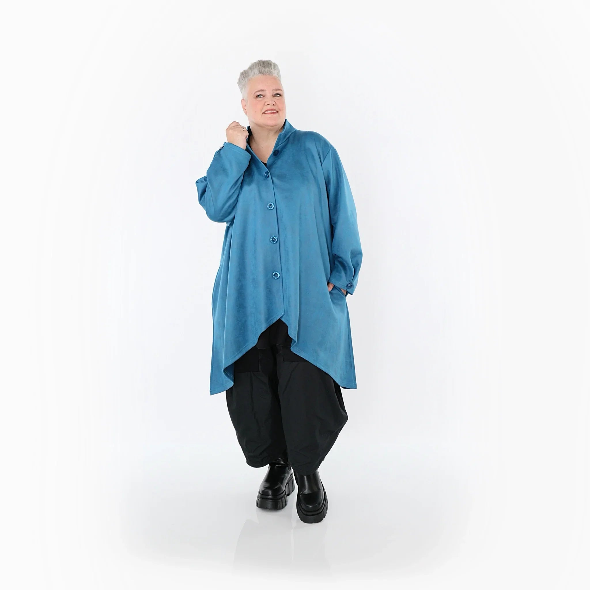 AKH Fashion 7119 Veste, Pétrole