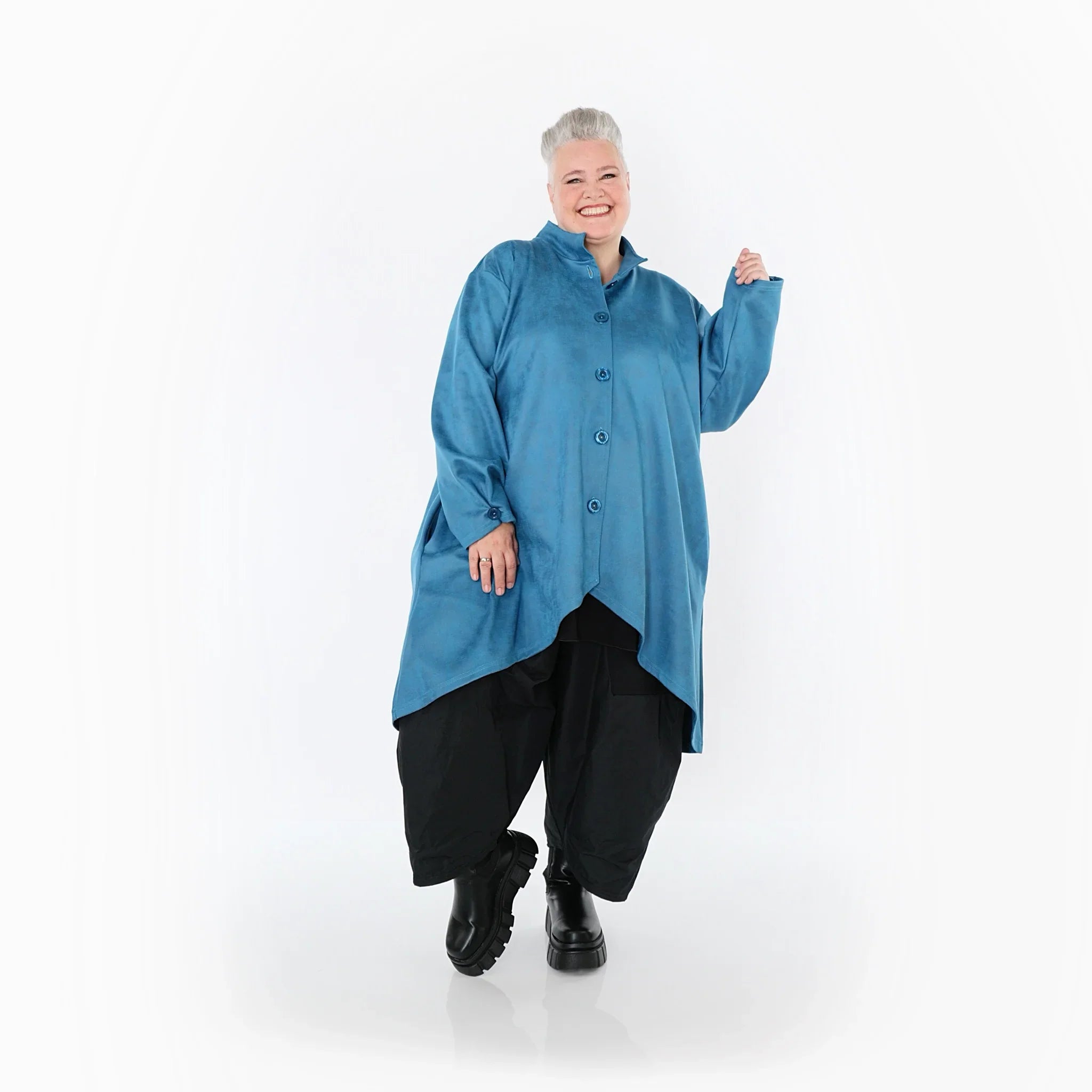 AKH Fashion 7119 Veste, Pétrole