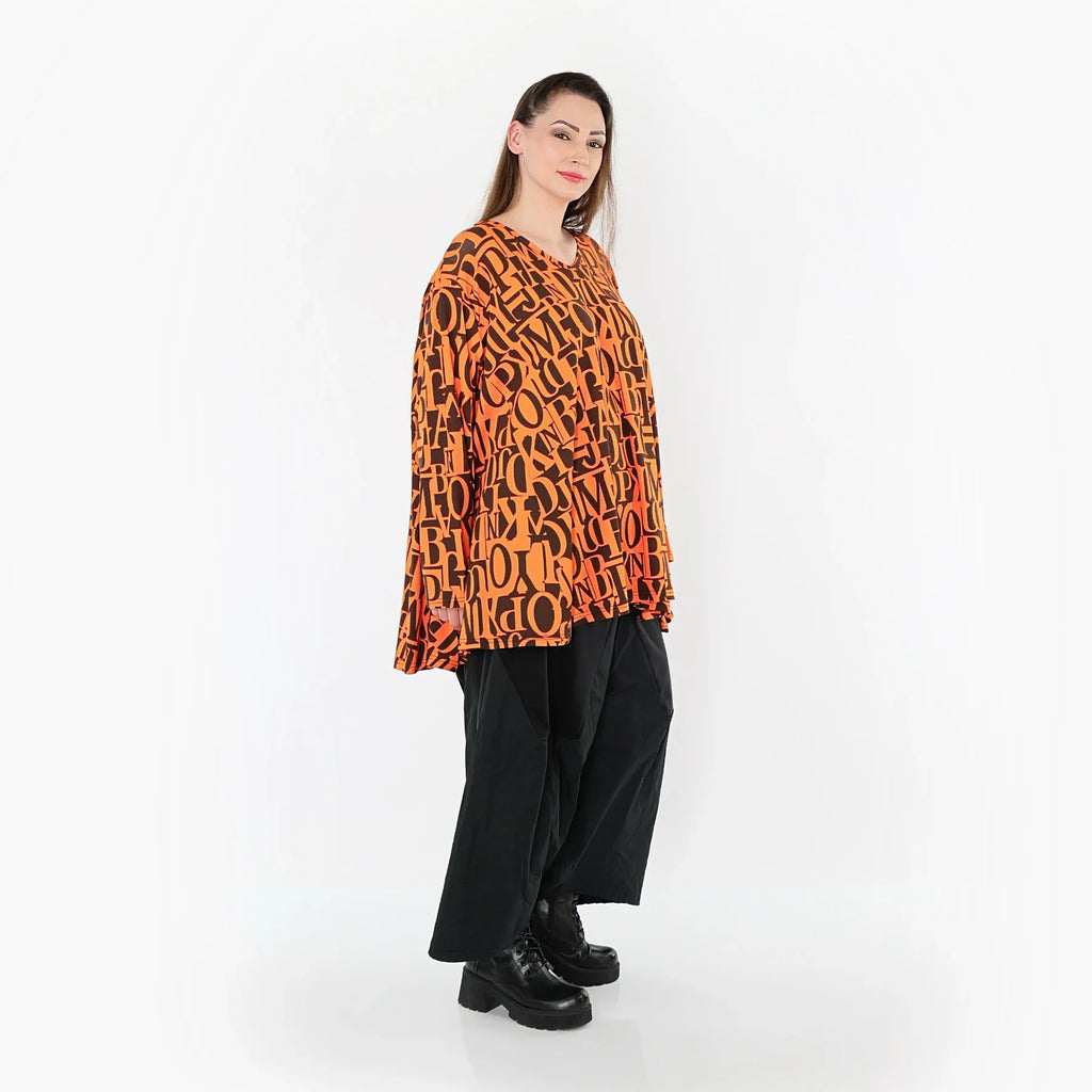 AKH Fashion 593 Big Shirt, orange-brown