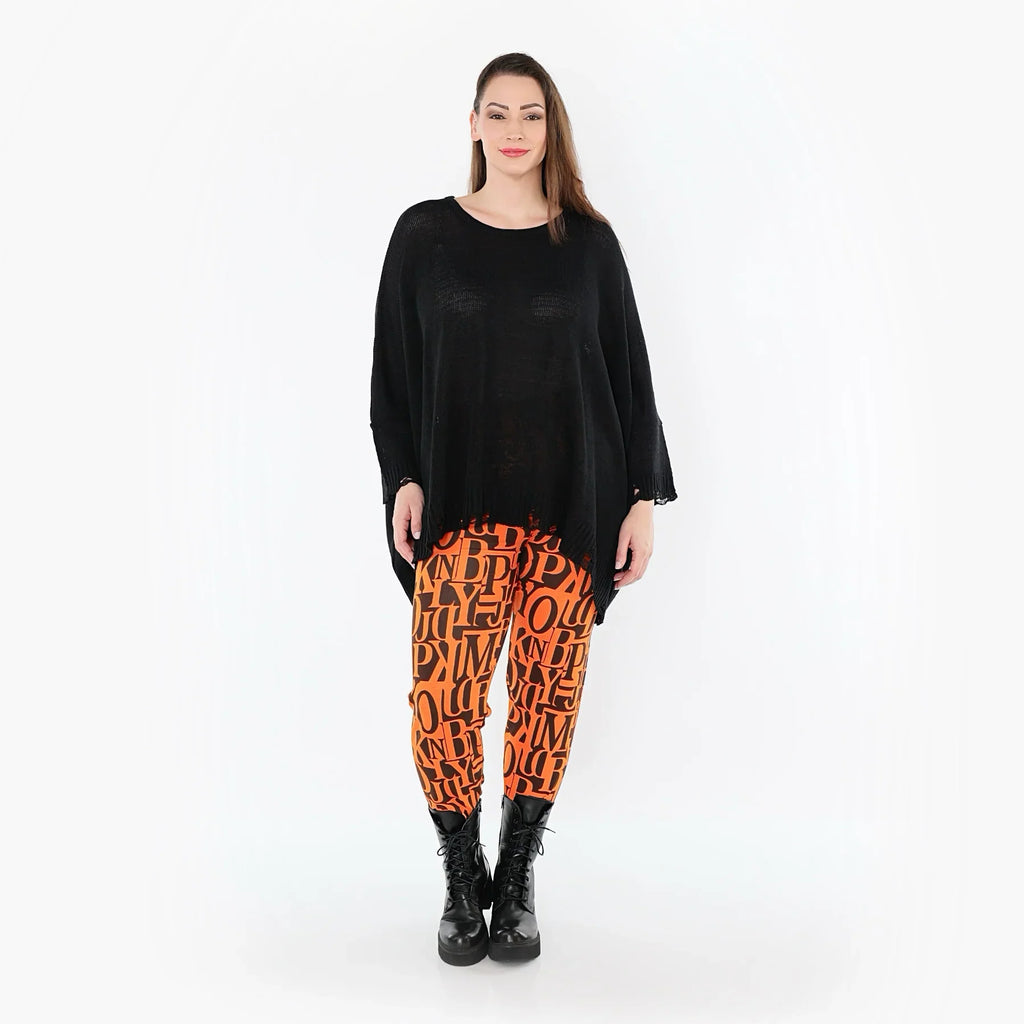 Legging AKH Fashion 100P, orange-marron