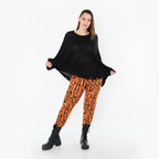 Legging AKH Fashion 100P, orange-marron