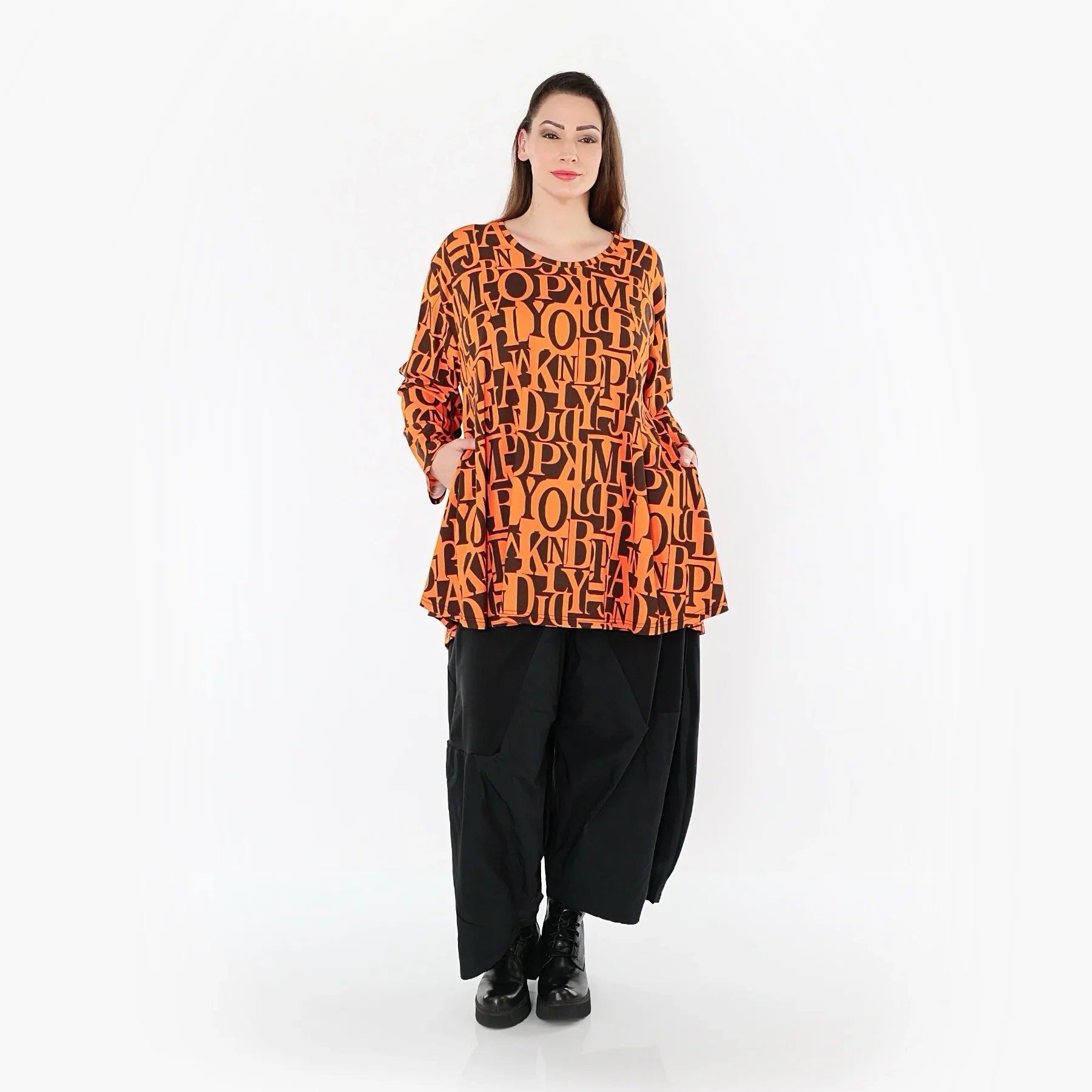 AKH Fashion 1892 Chemise, Orange-Brun