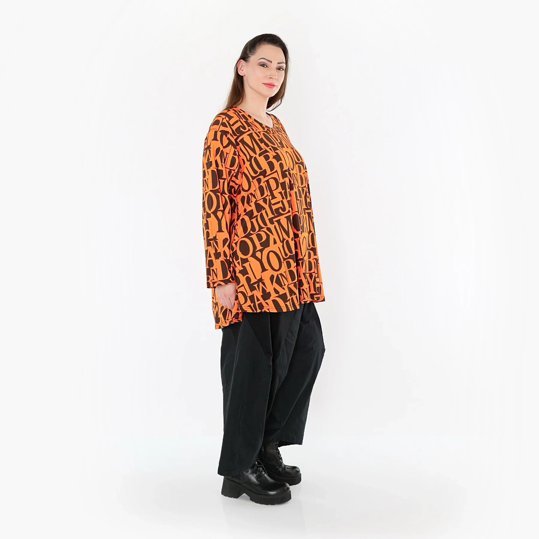 AKH Fashion 1892 Chemise, Orange-Brun