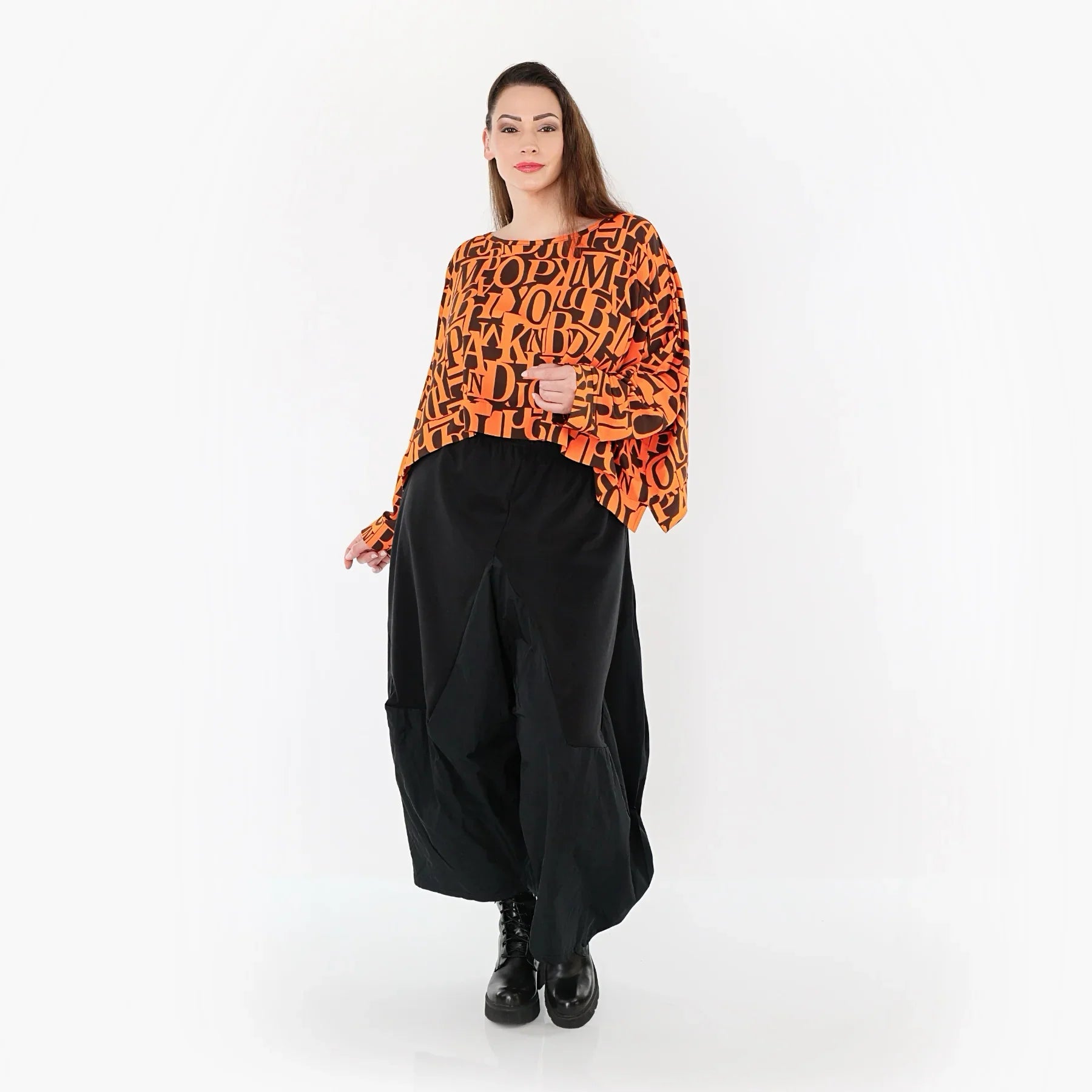 AKH Fashion 7011 Sur-robe, orange-marron