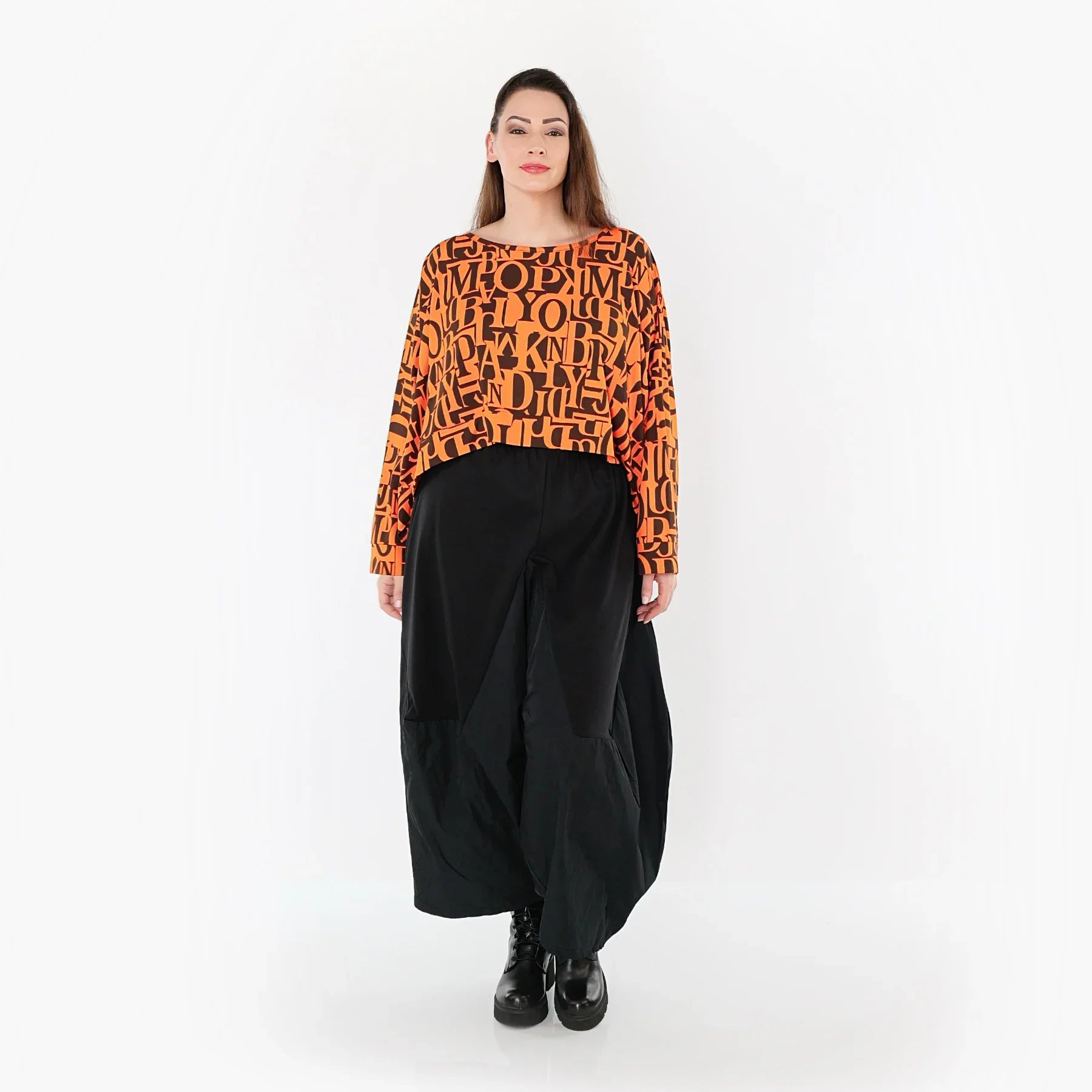 AKH Fashion 7011 Sur-robe, orange-marron