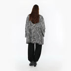AKH Fashion 593 Big Shirt, gris-noir-blanc