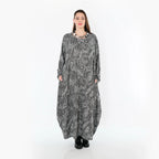 AKH Fashion 1926 Robe, gris-noir-blanc
