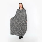 AKH Fashion 1926 Robe, gris-noir-blanc