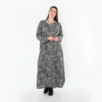 AKH Fashion 1926 Robe, gris-noir-blanc