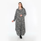 AKH Fashion 1926 Robe, gris-noir-blanc