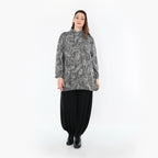 AKH Fashion 1892R Chemise, Gris-Noir-Blanc