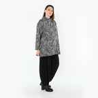 AKH Fashion 1892R Chemise, Gris-Noir-Blanc