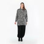AKH Fashion 1892R Chemise, Gris-Noir-Blanc