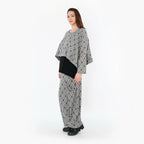 AKH Fashion 8069 Pantalon, Gris clair-Noir-Blanc