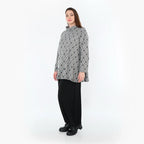 AKH Fashion 1892R Chemise, Gris clair-noir-blanc