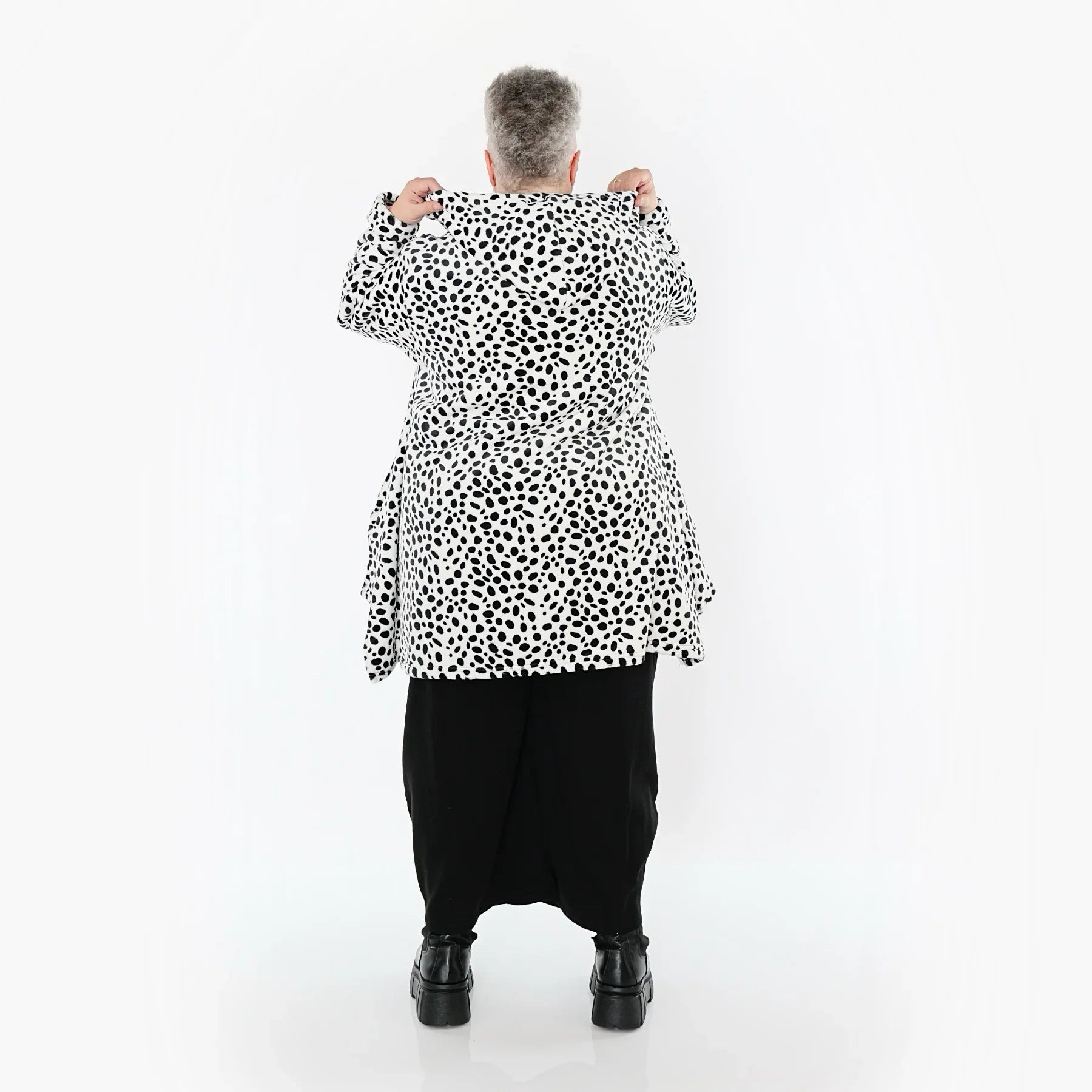 AKH Fashion 2030 Veste, Blanc-Noir