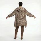 AKH Fashion 2030 Veste, Marron-Écru