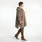 AKH Fashion 2030 Veste, Marron-Écru