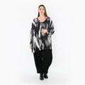AKH Fashion 593 Big Shirt, noir-gris-blanc