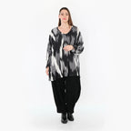 AKH Fashion 593 Big Shirt, noir-gris-blanc