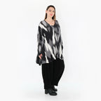 AKH Fashion 593 Big Shirt, noir-gris-blanc