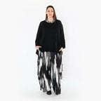 AKH Fashion 7125 Trousers, Black-Grey-White