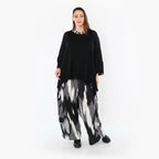 AKH Fashion 7125 Trousers, Black-Grey-White