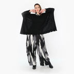 AKH Fashion 7125 Trousers, Black-Grey-White