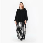 AKH Fashion 7125 Trousers, Black-Grey-White