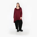 AKH Fashion 1019 Chemise, Bourgogne