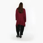 AKH Fashion 1019 Chemise, Bourgogne