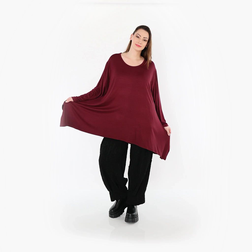 AKH Fashion 1019 Chemise, Bourgogne