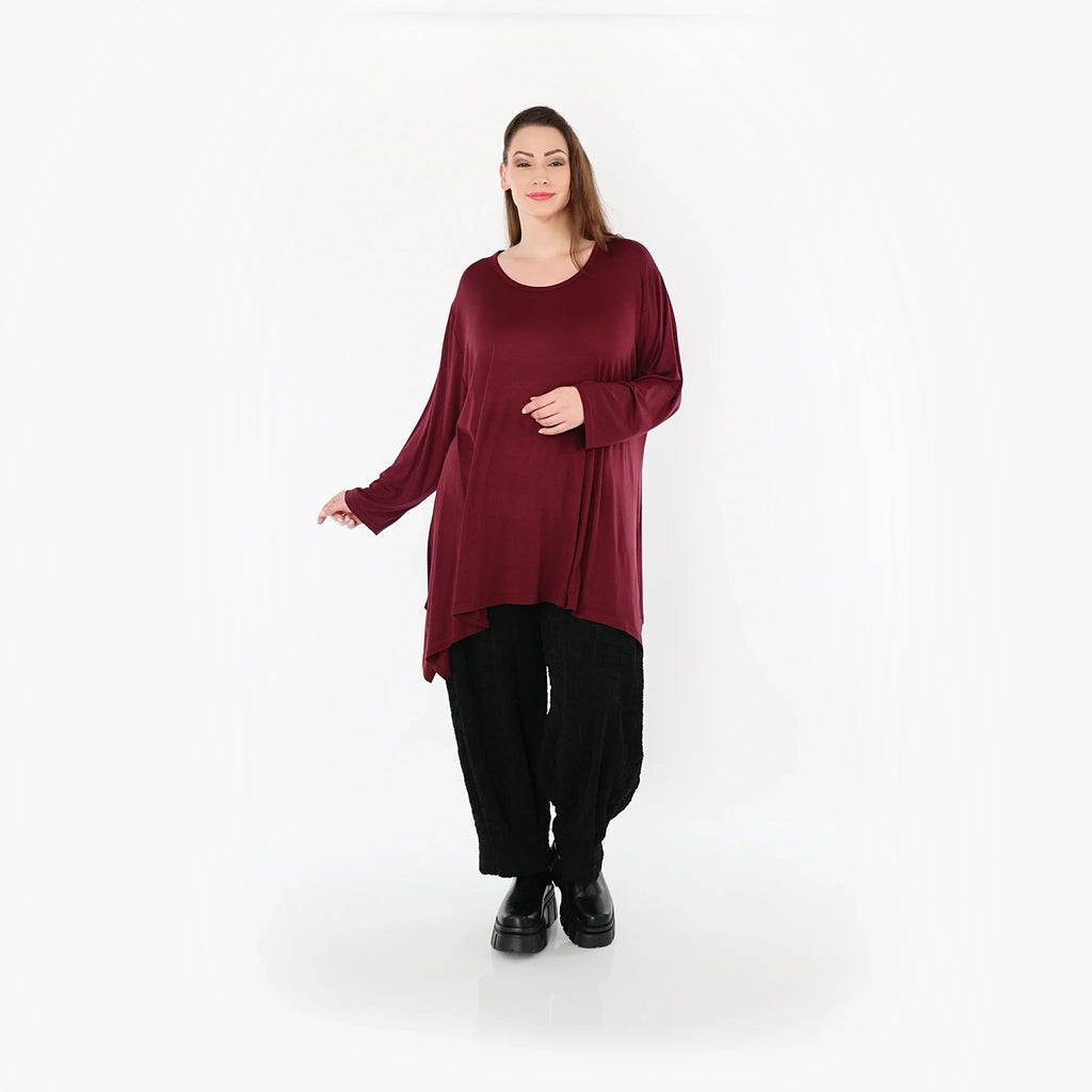 AKH Fashion 1019 Chemise, Bourgogne