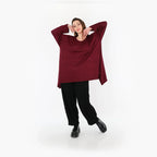 AKH Fashion 1019 Chemise, Bourgogne