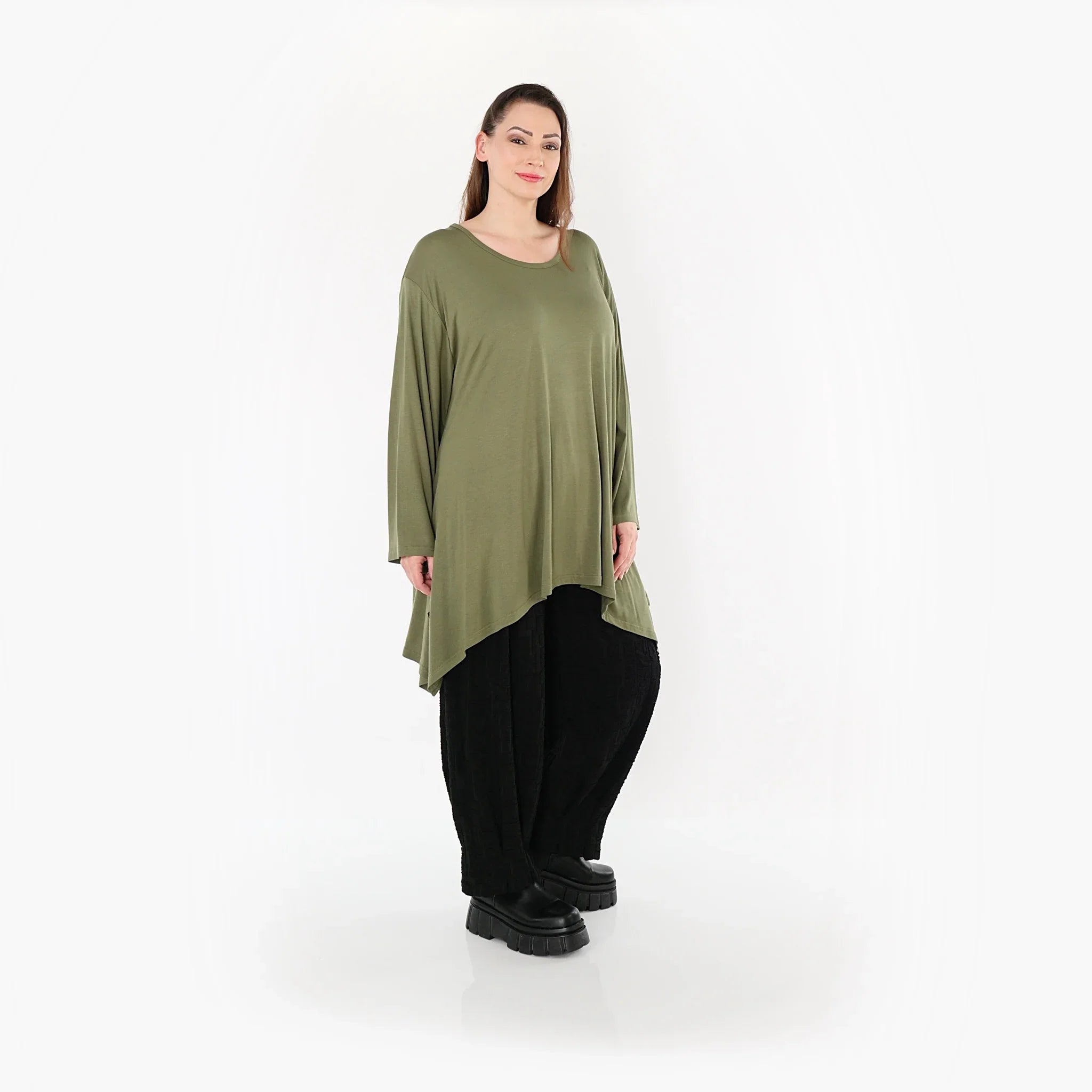 AKH Fashion 1019 Shirt, Olive