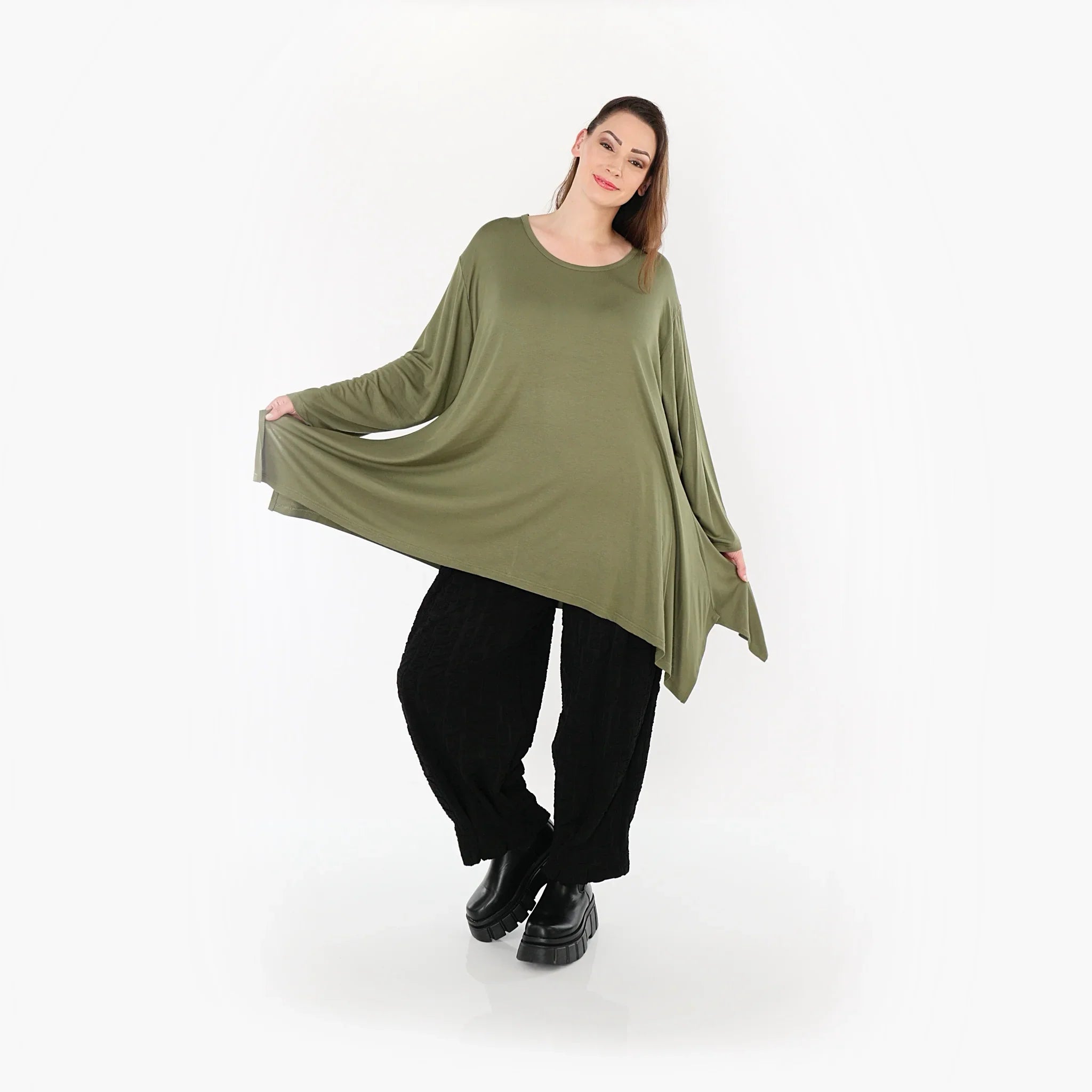 AKH Fashion 1019 Shirt, Olive