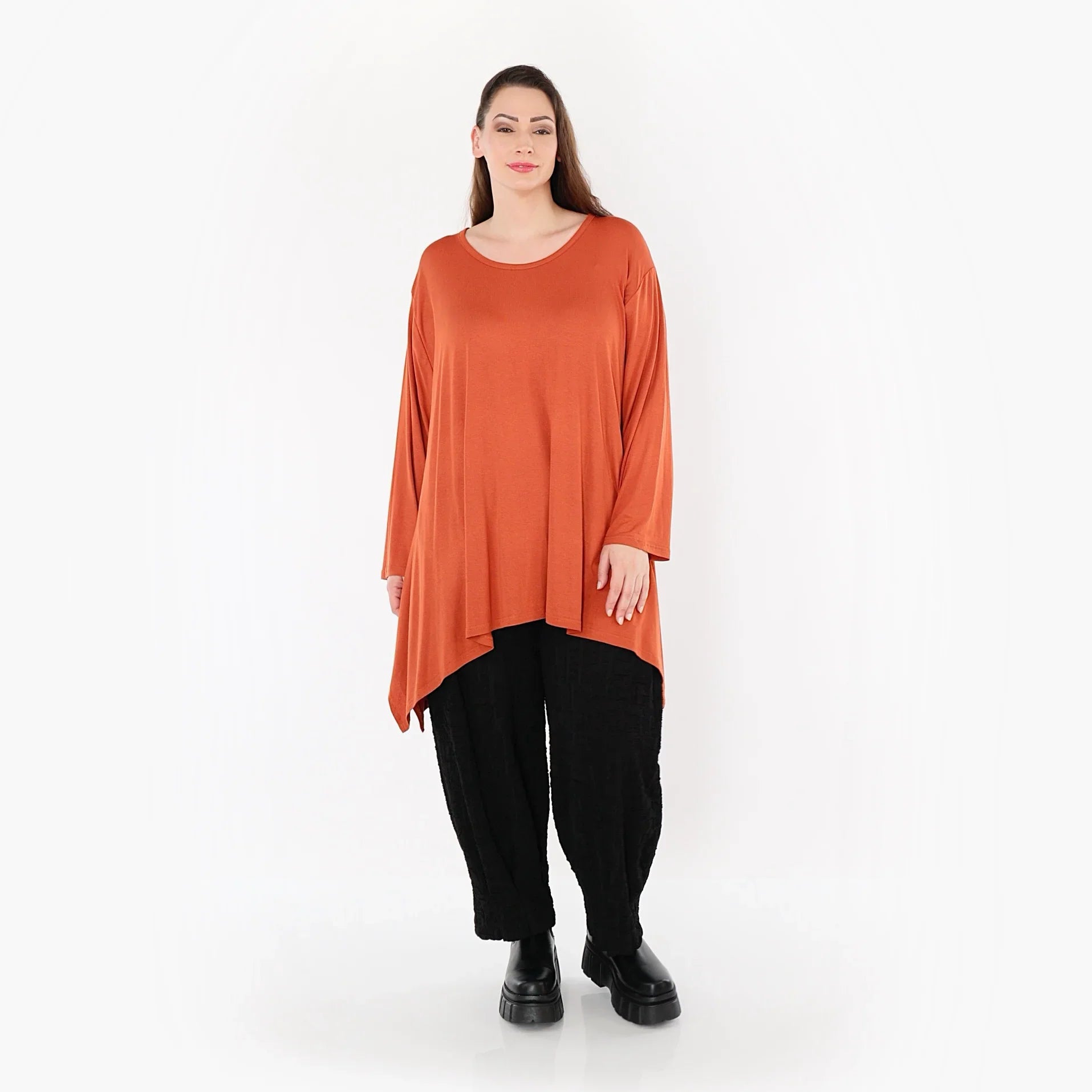 AKH Fashion 1019 Chemise, rouille