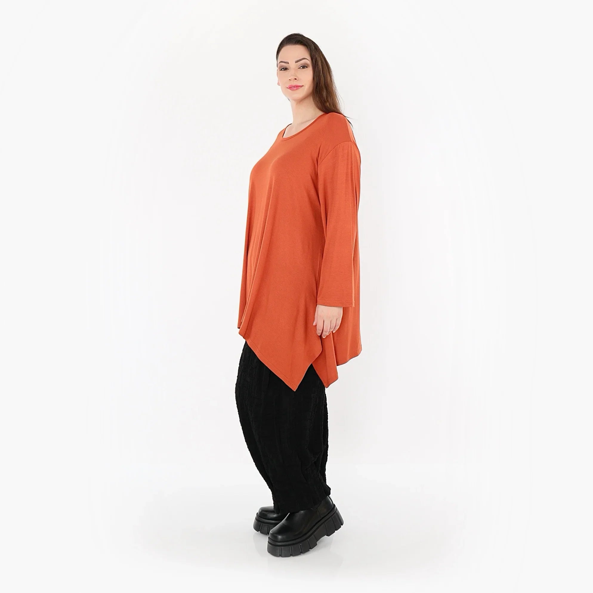 AKH Fashion 1019 Chemise, rouille
